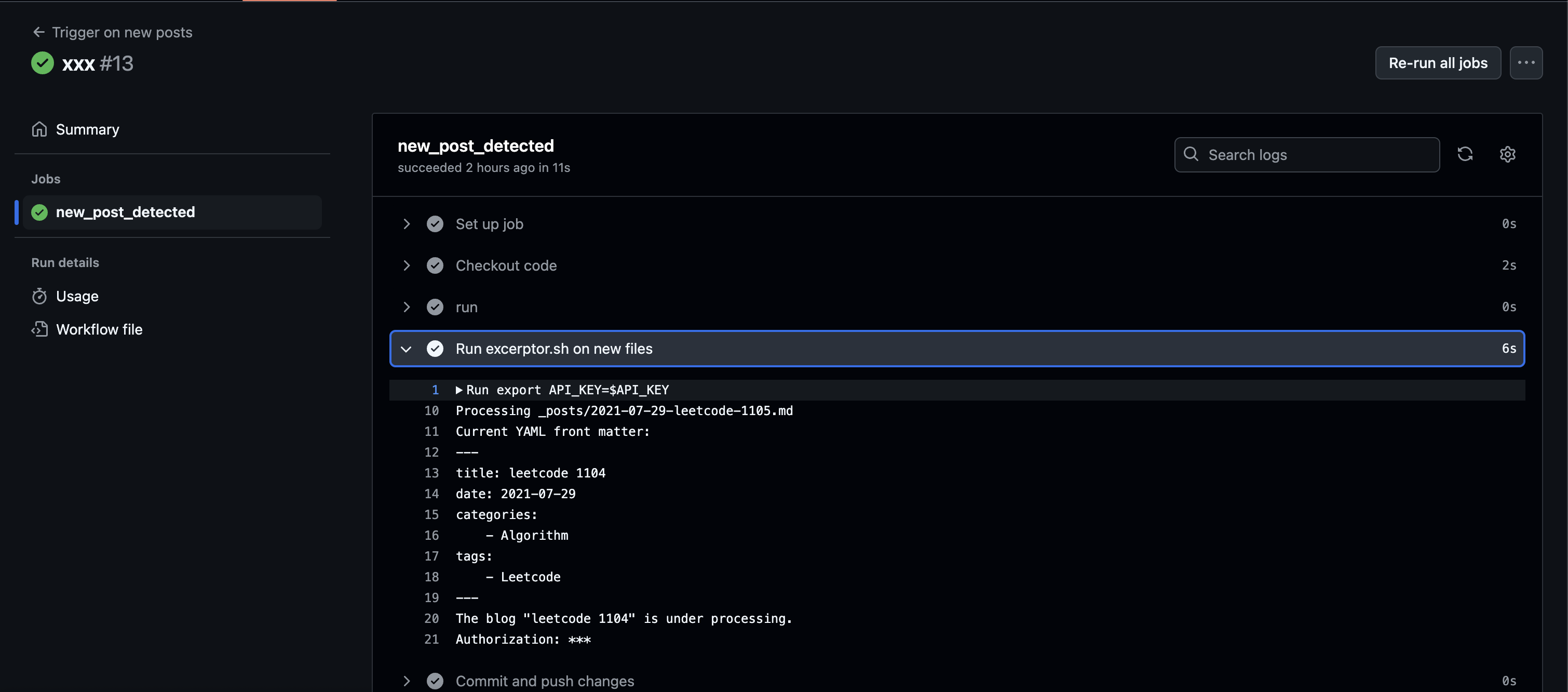 DeepSeek API 初体验：使用 DeepSeek 为你的Github博客编写AI摘要 | Shujia’s Blog